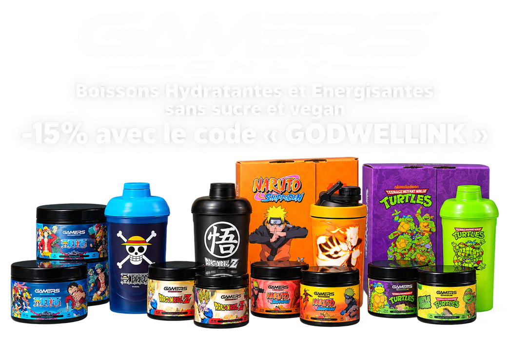 Gamers Only -15% avec le code GODWELLINK